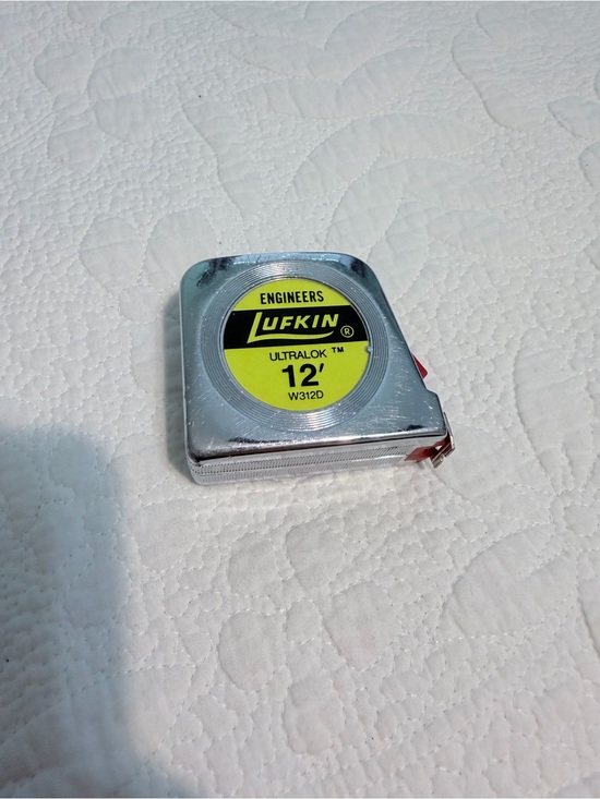 Other - Lufkin W312D Engineers Surveyors Tape Measure 12 Foot Dual Scale GC Ultralok 12’